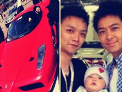 ​年轻富少蒋鑫，拥有超过2亿的跑车，父亲是中国稀土富豪