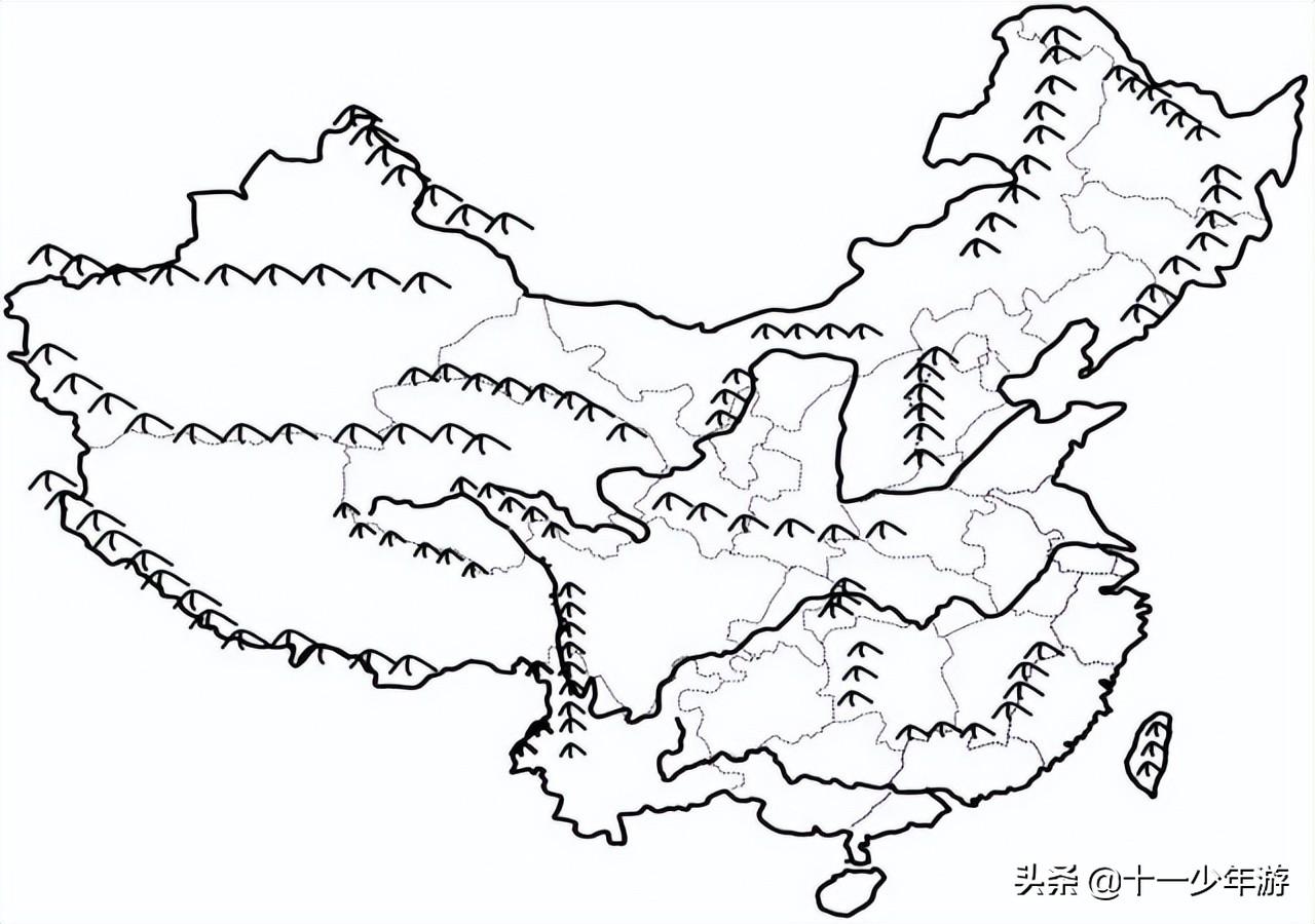 中国有几大山脉(中国最大的山脉是那里一个)