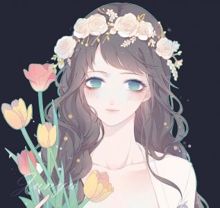 ​古风动漫小仙女闺蜜头像，大概所有不知不觉的喜欢，都是深爱！