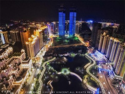 ​贵阳有一座规模宏大的“白宫”，位于贵阳主城区，夜景太震撼