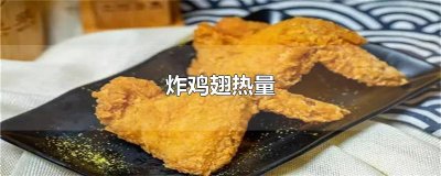 ​炸鸡翅热量
