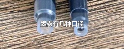 ​墨囊有几种口径