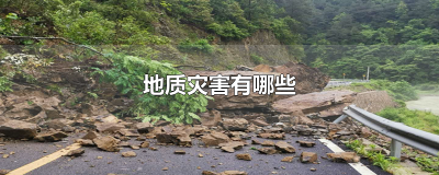 ​地质灾害有哪些